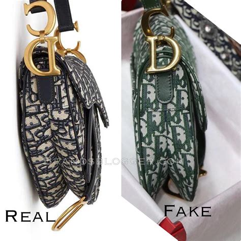 how to spot a fake dior saddle bag|knockoff dior saddle bag.